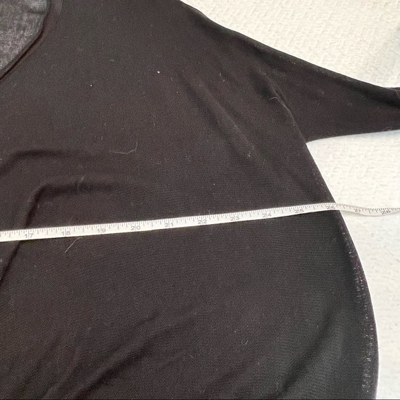 one Fashion by Vero Moda Twist Front Black Tunic Top Size XS - Picture 7 of 10